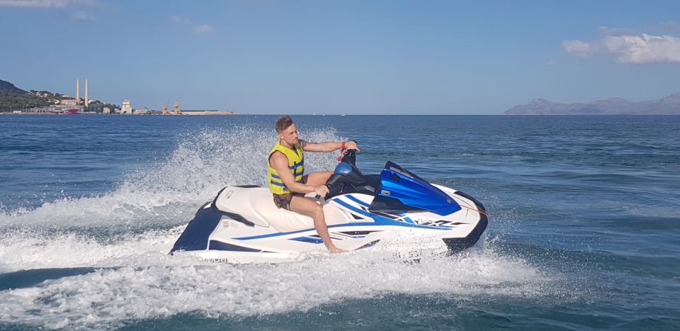 Alcudia: 30-Minute Jet Ski Adventure for Beginners & Photos - Adventure Description