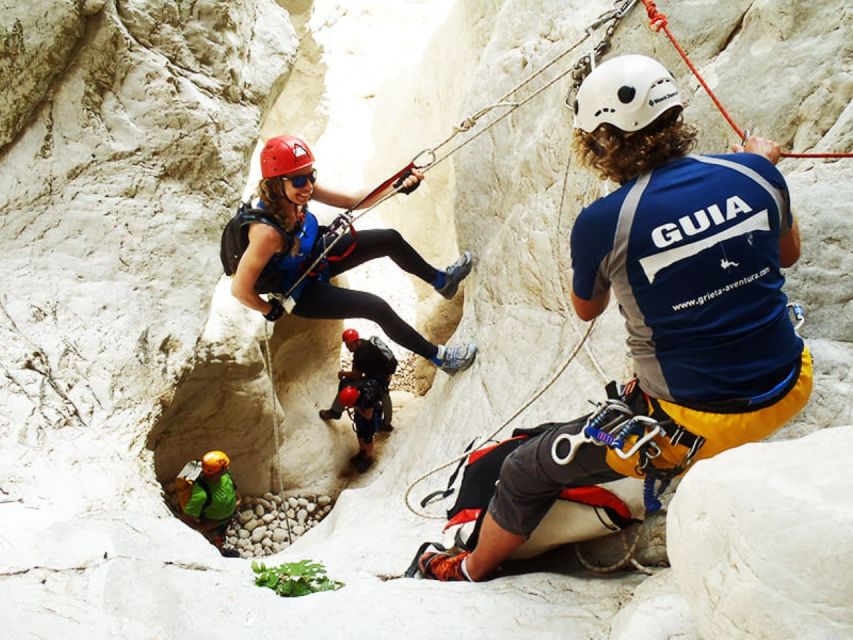 Alicante: Guided Canyoning Experience in The Ravine of Hell - Inclusions Provided