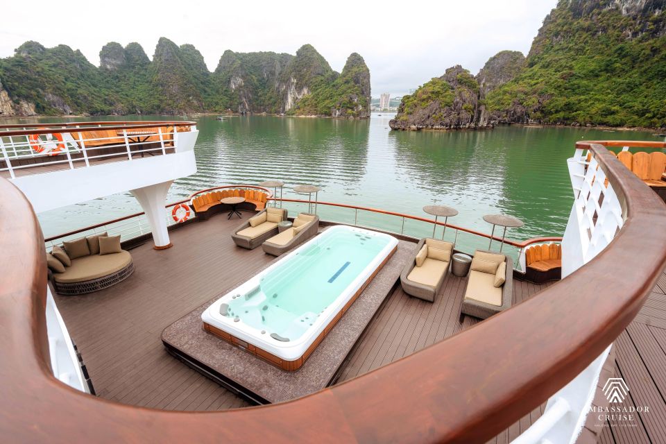 Ambassador Day Cruise- The Best Day Cruise in Halong Bay - Itinerary