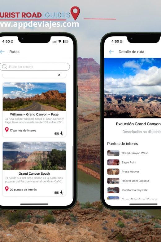 App Self-Guided Road Routes Grand Canyon - Cultural and Historical Significance