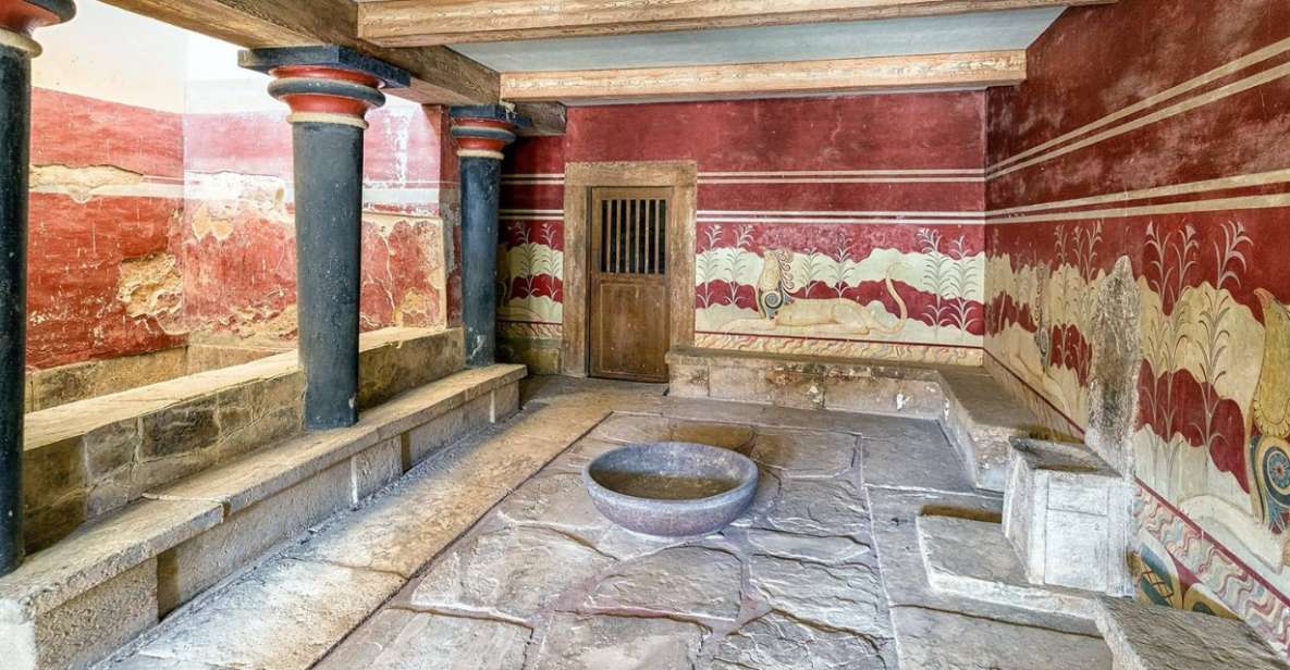 Archaeological Museum & Knossos Palace Guided Tour Half Day - Tour Itinerary