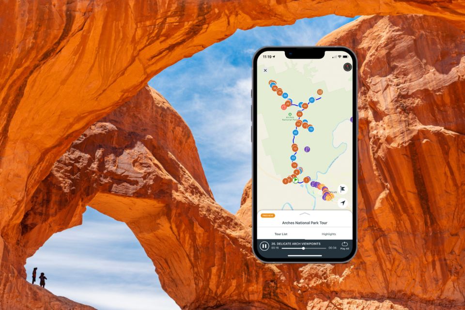 Arches National Park: Driving Tour With Audio Guide - Full Tour Description