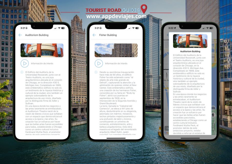 Architecture Chicago Self-Guided App With Audioguide - Architectural Landmarks