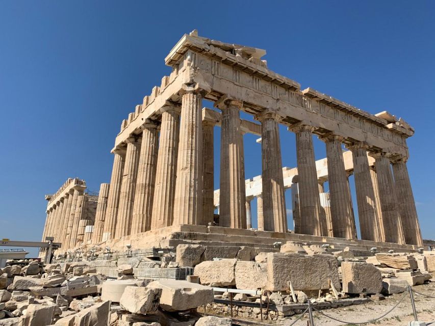 Athens Essential Highlights & Lunch, Poseidon Temple Option - Panathenaic Stadium & Temple of Olympian Zeus