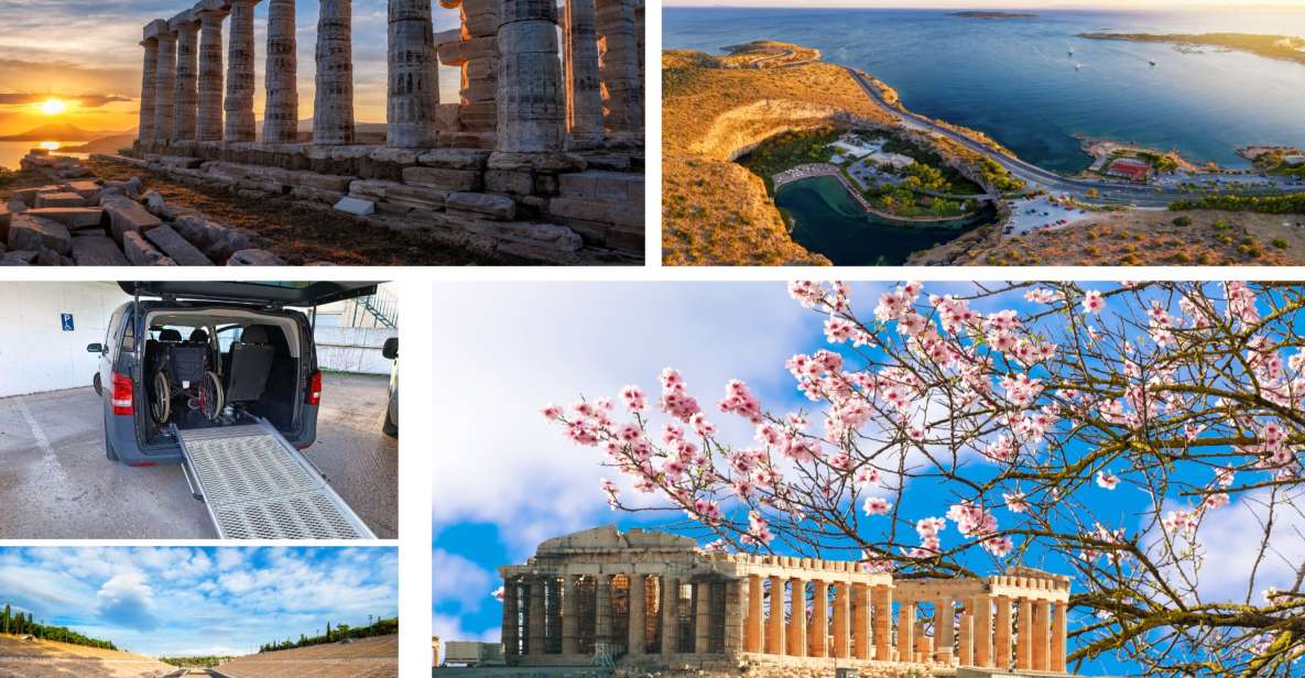 Athens: Wchair Accessible Tour to Athens, Sounio,Vouliagmeni - Inclusions and Exclusions