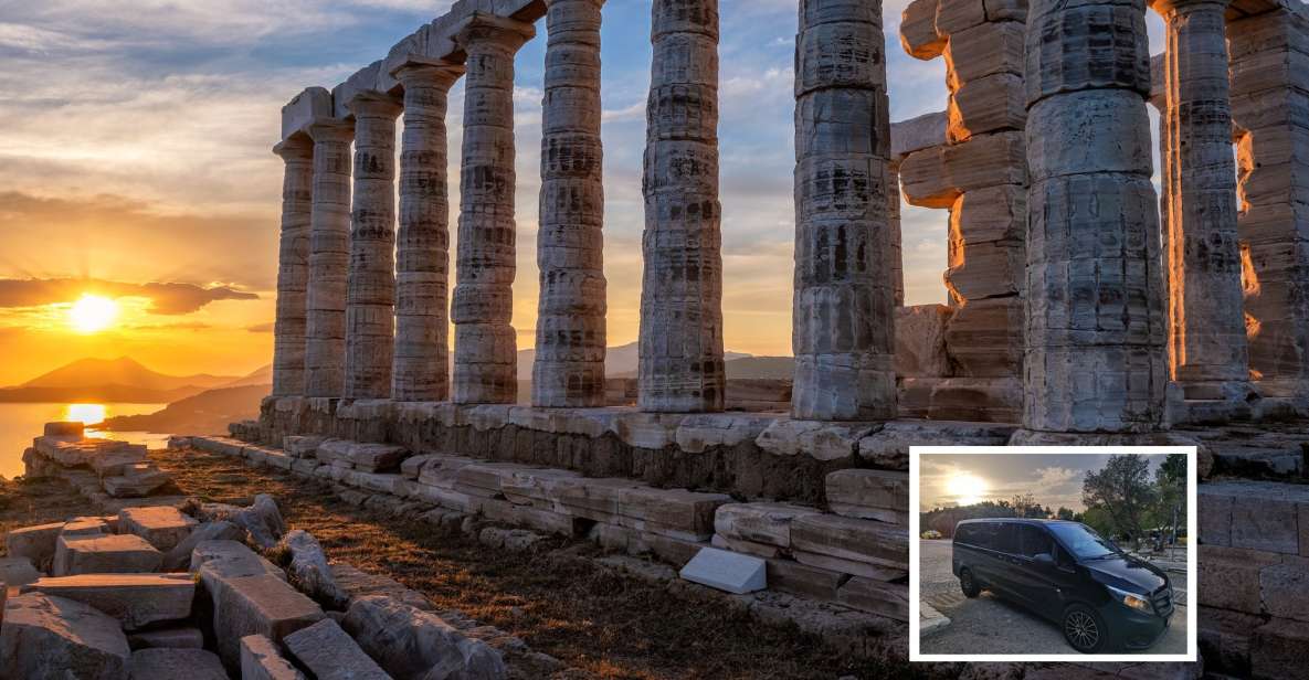 Athens: Wchair Accessible Tour to Sounion & Vouliagmeni Lake - Itinerary Details