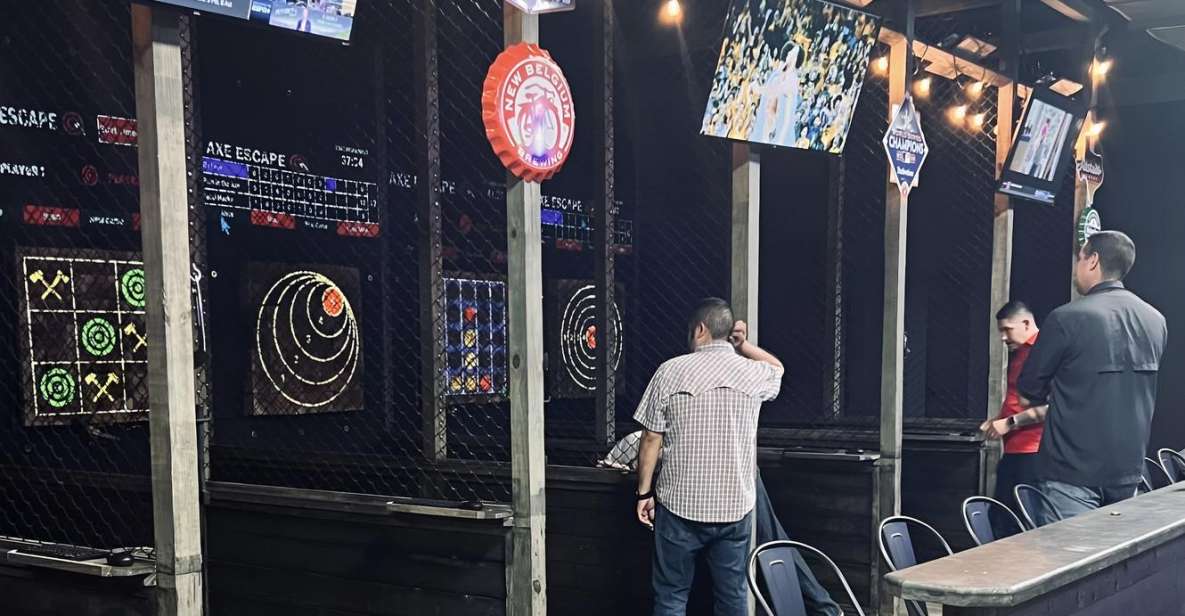Austin: Axe Throwing - Inclusions