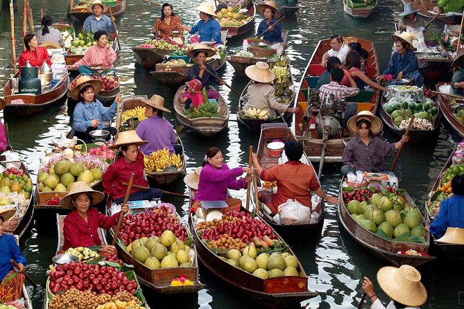 Bangkok Damneon Saduak Floating Market and Erawan Falls Tour - Meeting and Pickup Details