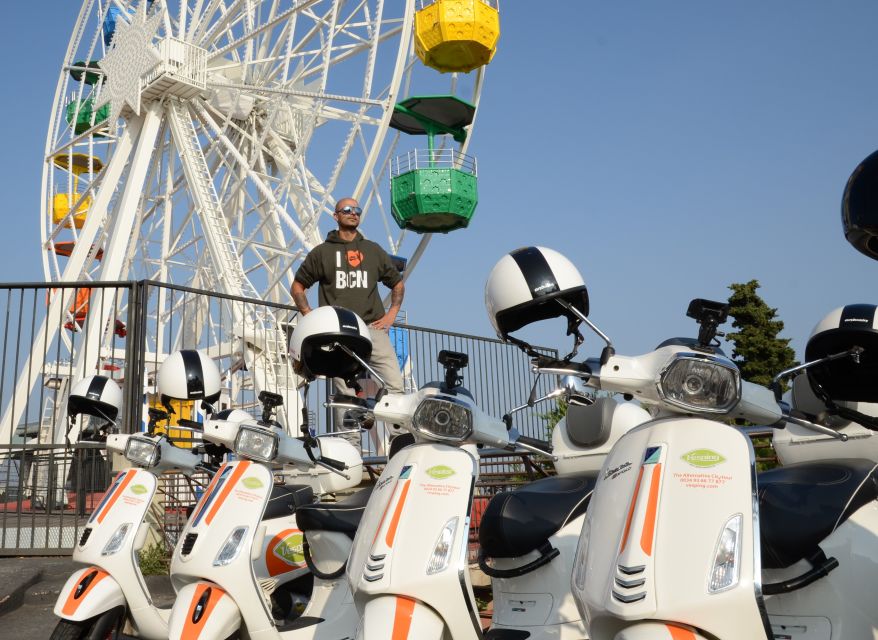 Barcelona: 4-Hour City Highlights Tour by Vespa Scooter - Tips for Participants