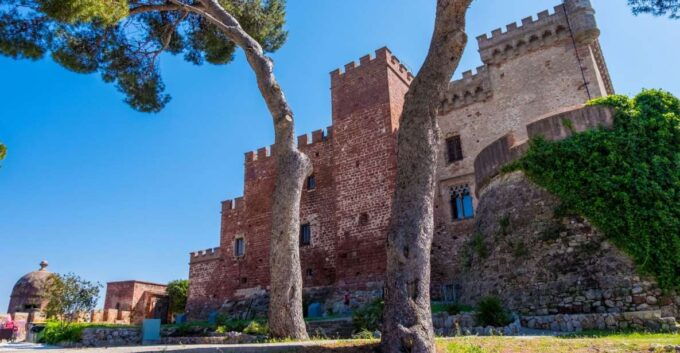 Barcelona: Castelldefels Castle Ticket With Audio Guide - Full Description