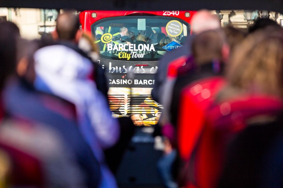 Barcelona: Hop-On Hop-Off Bus and Moco Museum Ticket - Bus Routes and Stops