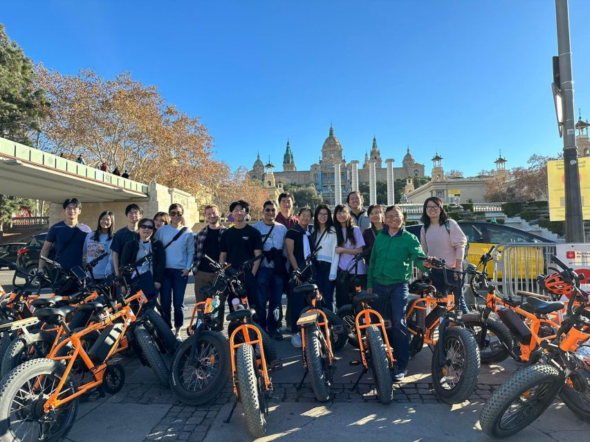 Barcelona Tour💕 With French Guide 25-тOp Sites, Bike/Ebike - Tour Features and Itinerary