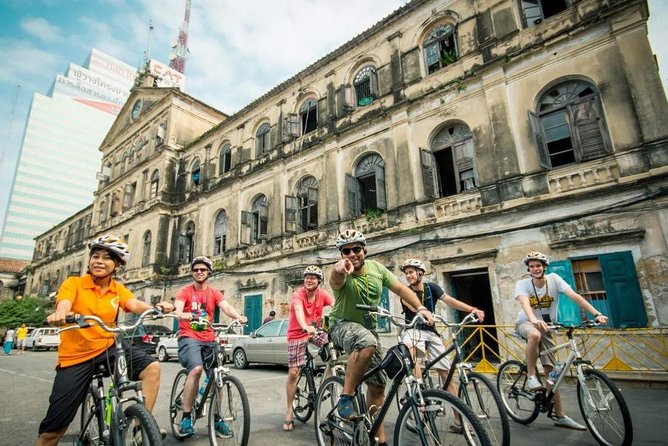 Bike Historic Bangkok Tours : Pedal Through the Old City of Bangkok - Route Map