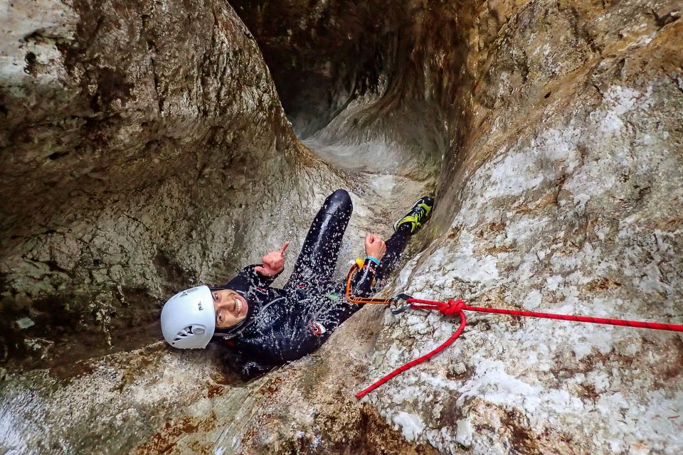 Bled: Guided Canyoning Tour With Transport - Experience Highlights