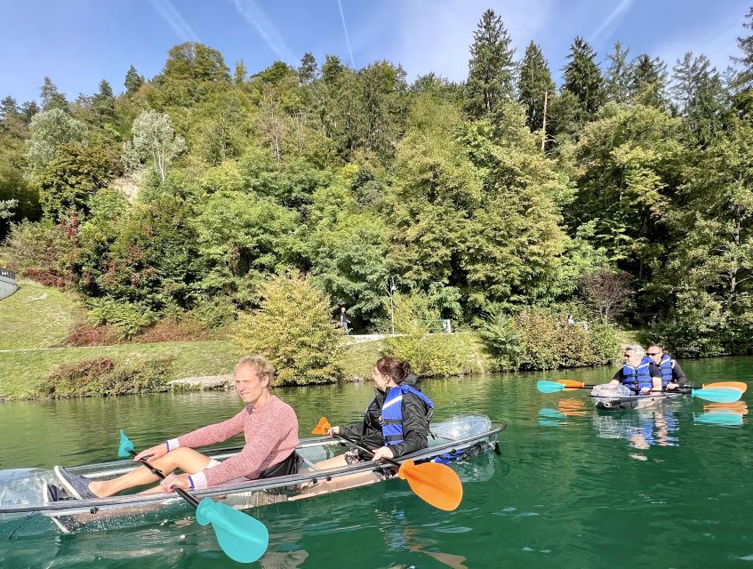 Bled: Guided Kayaking Tour in a Transparent Kayak - Booking Information