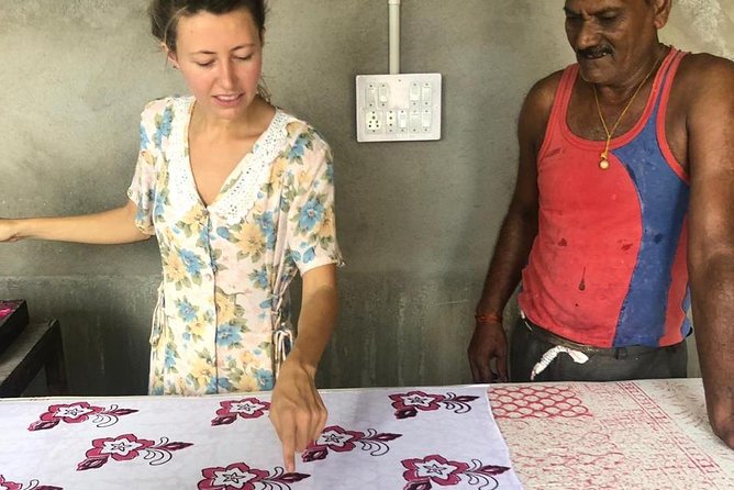 Block Printing Workshop In the Heart of City Center - Personalized Instruction