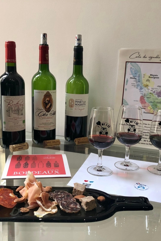 Bordeaux Wine: Tasting Class 4 Red Wines Pairing Charcuterie - Sensory Experience With 4 Red Wines