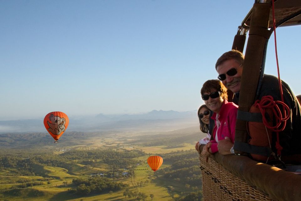 Brisbane: Hot Air Balloon Flight With Vineyard Breakfast - Inclusions