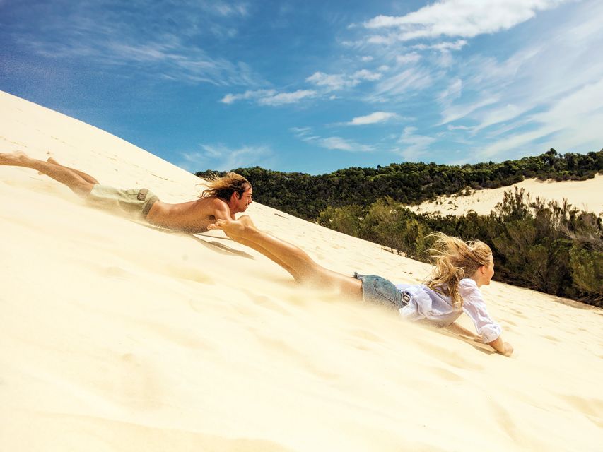 Brisbane: Tangalooma Desert Safari Day Cruise Transfers - Inclusions and Highlights