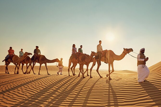 Camel Trekking in Abu Dhabi With Shared Transfer, Fun and More - Cancellation Policy