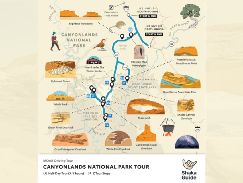 Canyonlands National Park: Self-Guided Audio Driving Tour - Tour Inclusions
