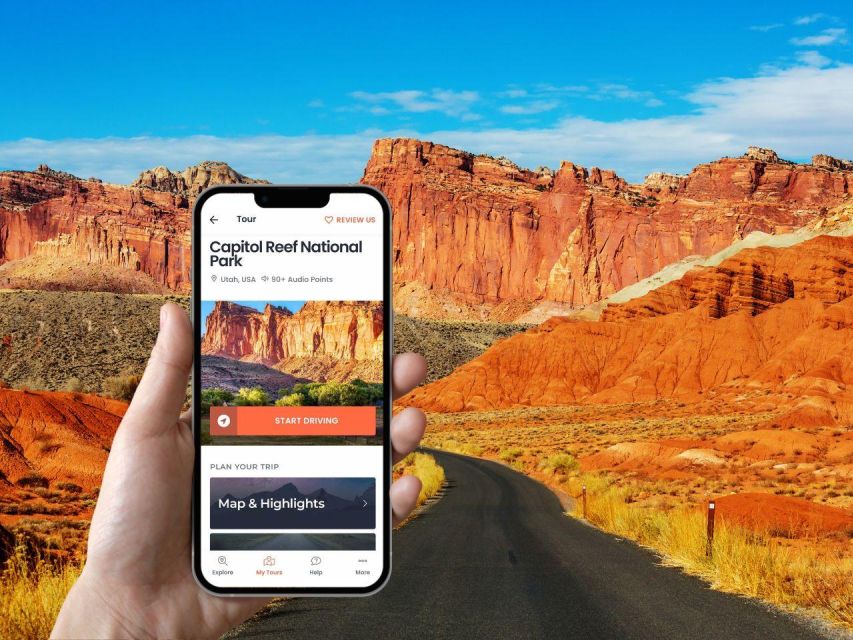 Capitol Reef: Self-Guided Audio Driving Tour - Reservation Details and Duration