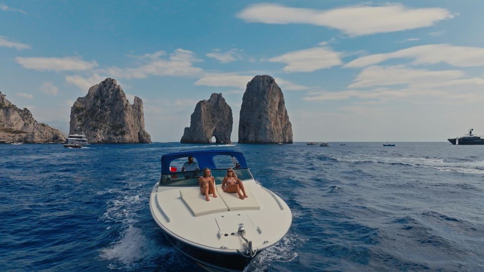 Capri Private Boat Tour: Free Bar, Snack and Extra Included - Inclusions