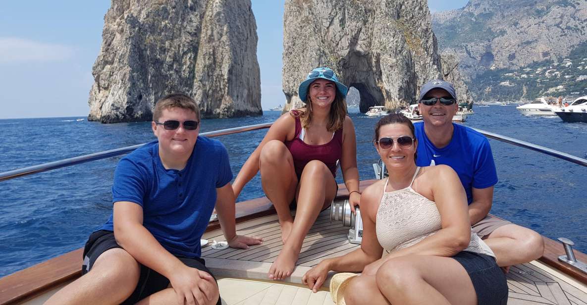 Capri: Private Boat Tour From Sorrento - Cancellation Policy