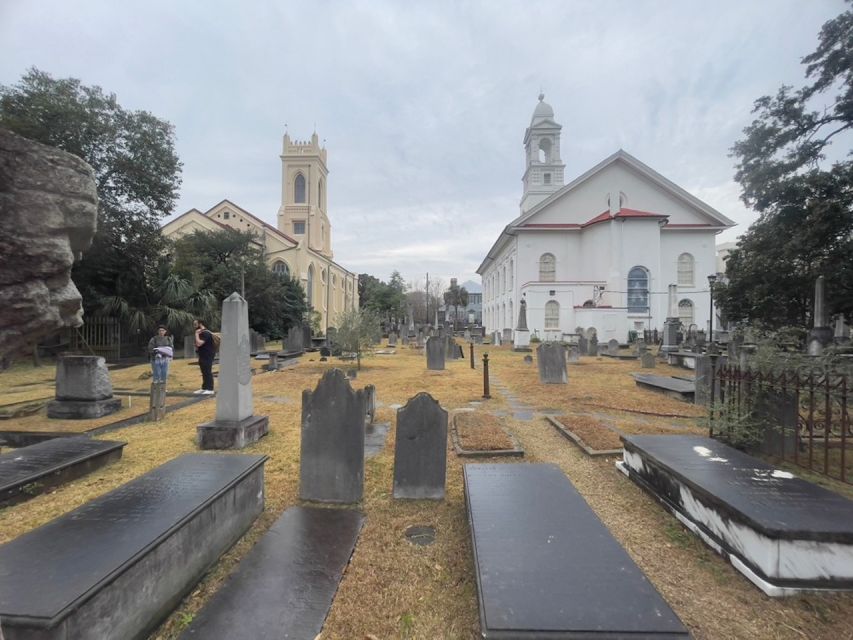 Charleston's Miracle Mile: Church and Cemetery Walking Tour - Inclusions and Tour Guide Information