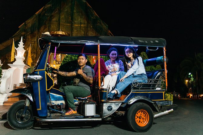 Chiang Mai Evening Tuk-Tuk Tour With Night Marker & Chinatown - Booking Details