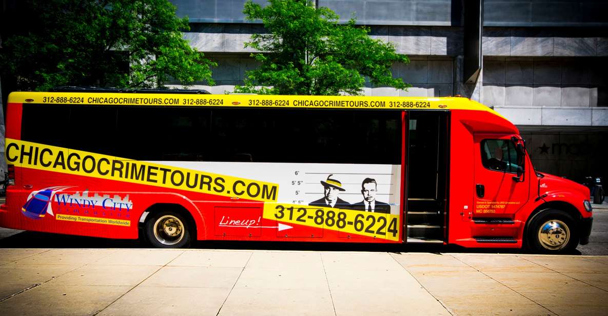 Chicago: Mob and Crime Bus Tour - Booking and Reservation Details