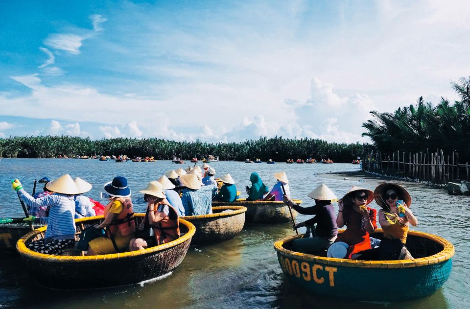Coconut Basket Boat and Hoi an City Tour- From Hoian/ Danang - Reservation Info