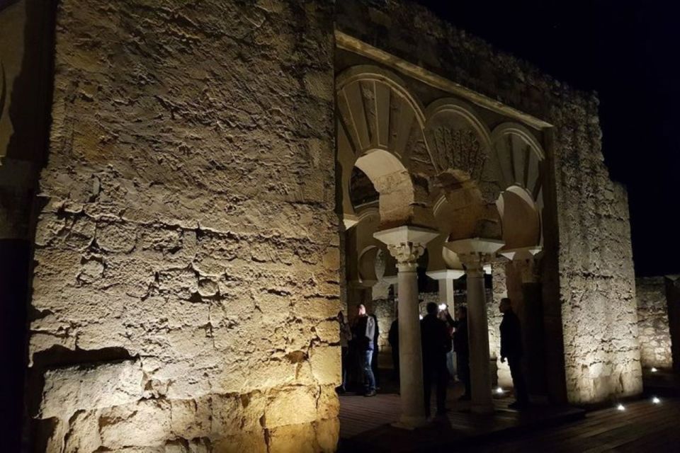 Cordoba: Medina Azahara Night Tour With Ticket - Full Description