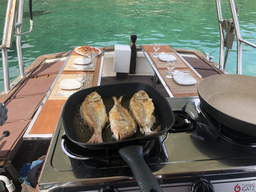 Corfu: Private Fishing Cruise With Vido Island & Snorkeling - Inclusions Provided