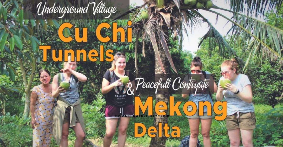 Cu Chi Tunnels and Mekong Delta Full Day Tour - Cu Chi Tunnels Exploration
