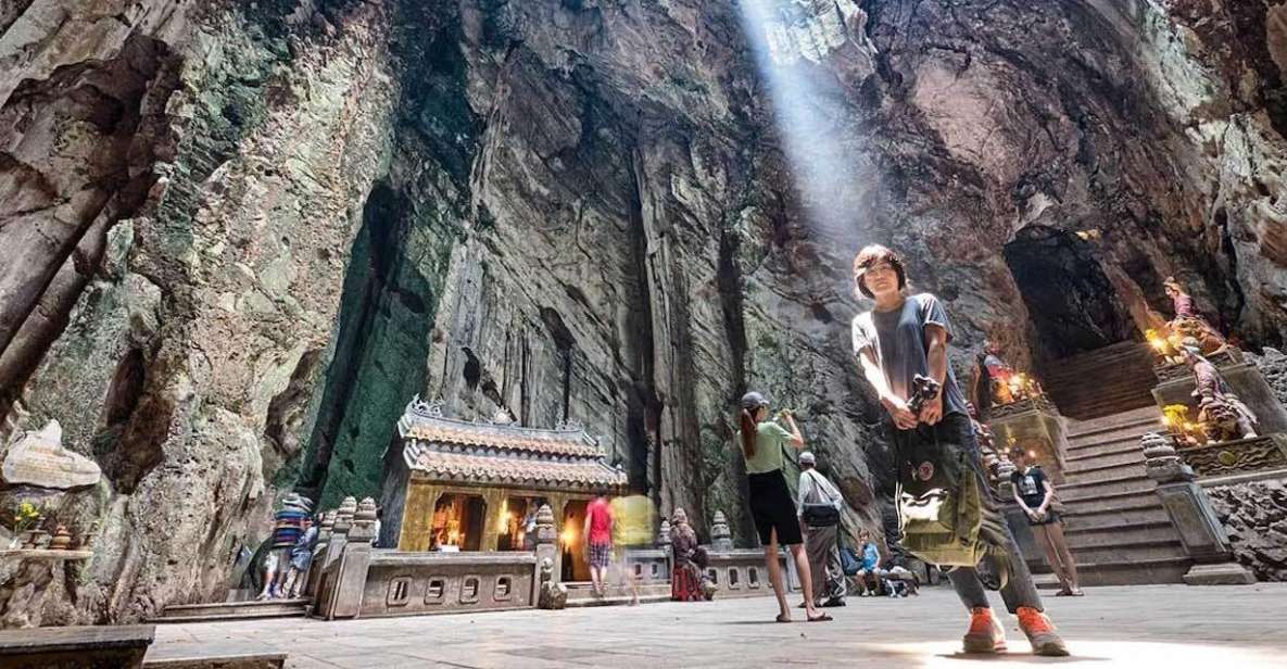 Da Nang : Lady Buddha-Marble Mountain -Am Phu Cave Tour - Full Description