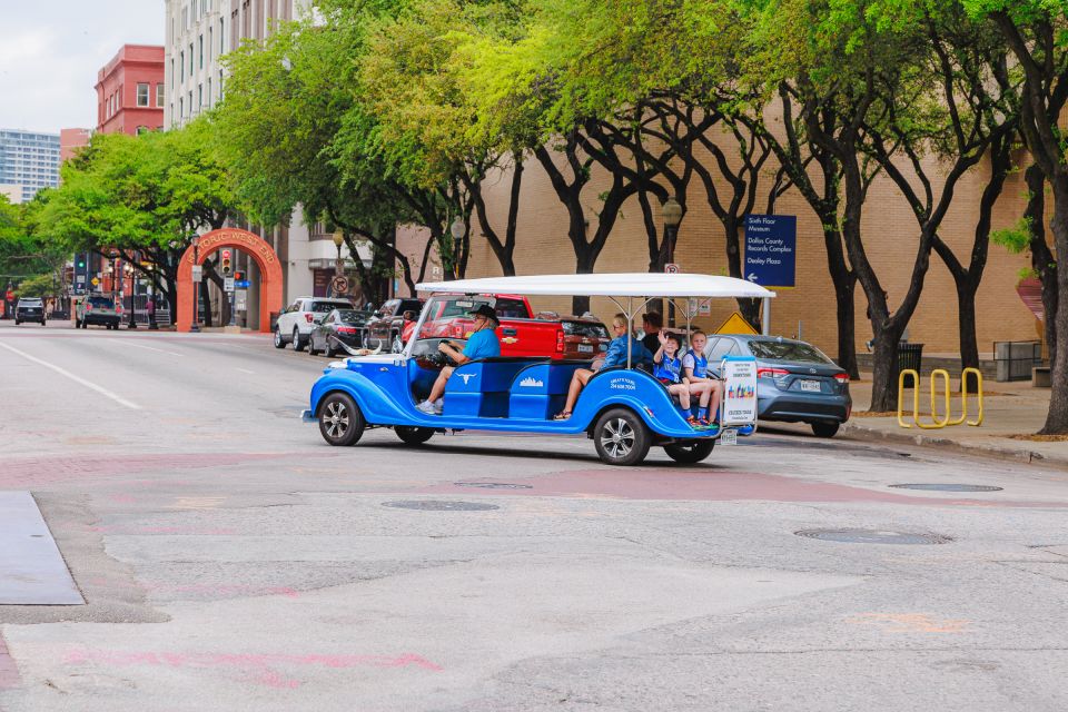 Dallas: 1 or 2-Hour Electric Cruiser Open-Air Tour - Booking Information