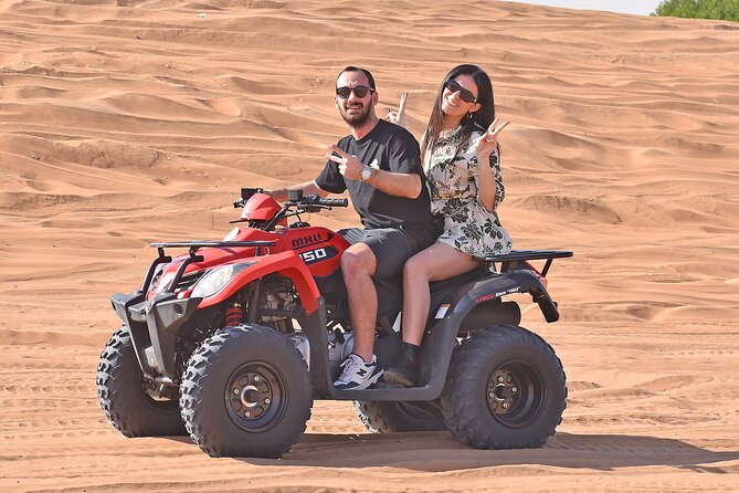 Desert Thrills: Dune Bashing, 30-min Quad Biking, Dances & BBQ - Cancellation and Refund Policy