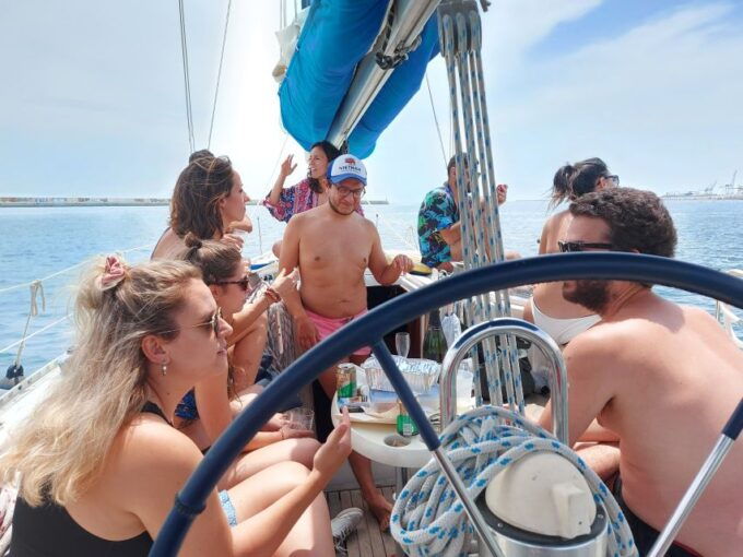 Discover Barcelona: "Sail & Swim "2-Hr Shared Coastal Tour - Full Description