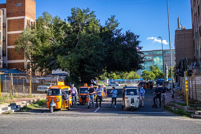 Downtown Johannesburg Tuk Tuk Tour With a Local Lunch - Tuk Tuk Ride Itinerary