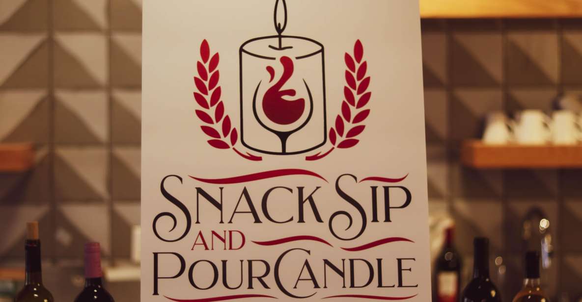 Downtown Los Angeles Snack, Sip and Pour Candle Experience! - Gift Option Details