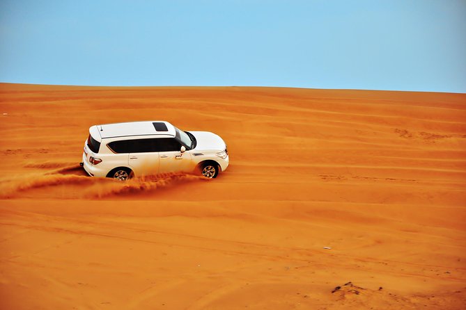 Dubai Desert 4x4 Dune Bashing, Sand-boarding, Camel Riding, Dinner ATV Vip Table - Reviews and Ratings