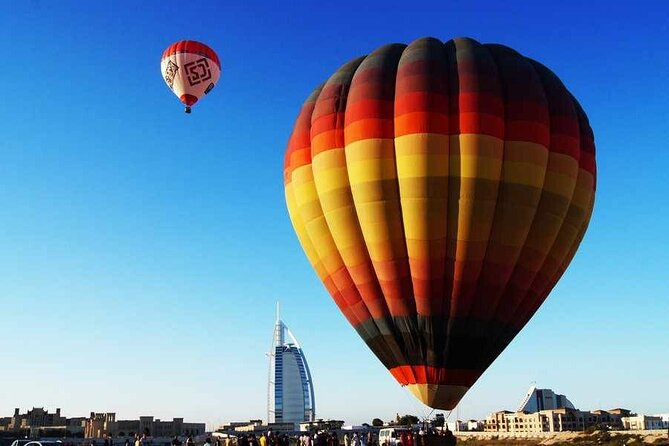 Dubai Desert By Hot Air Balloon With (Falcon Show and Camel) - Logistics