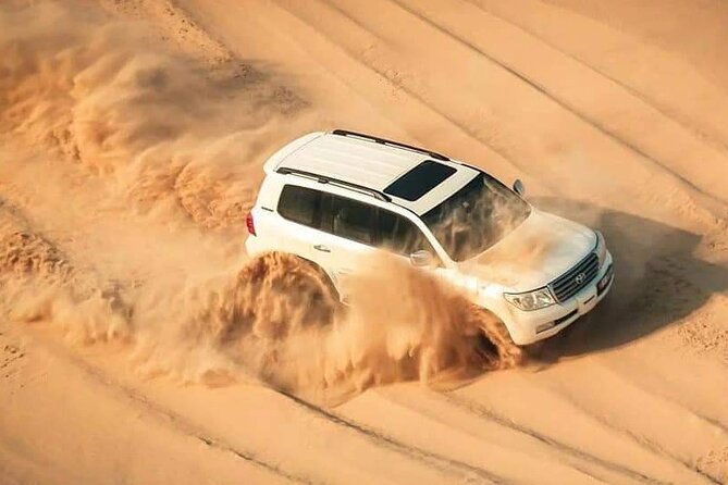 Dubai Desert Safari: BBQ, Camel Ride & Sandboarding - Sandboarding Excitement