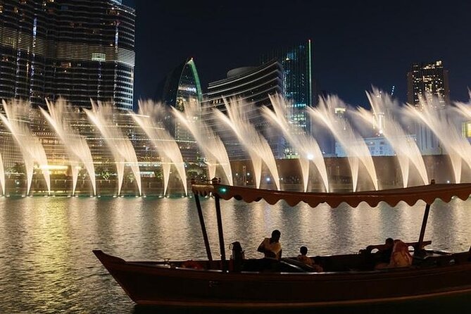 Dubai Fountains Show Lake Ride Ticket - Inclusions and Exclusions