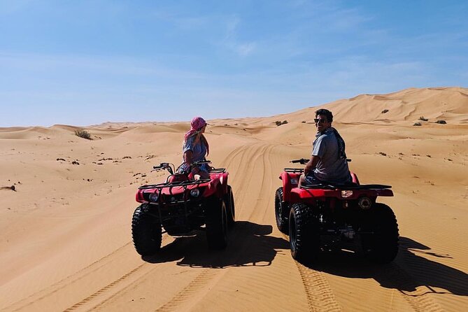 Dubai Morning Quad Bike, Sand Boarding and Camel Ride - Exclusions