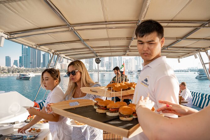 Dubai Sunset Cruise With Live BBQ and Drinks - Live BBQ Experience on Board
