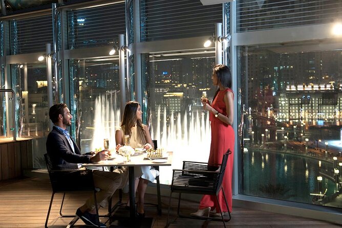 Enjoy Dinner at Burj Khalifa Restaurants With Floor 124th Ticket Amazing Night - Burj Khalifa 124th Floor Experience