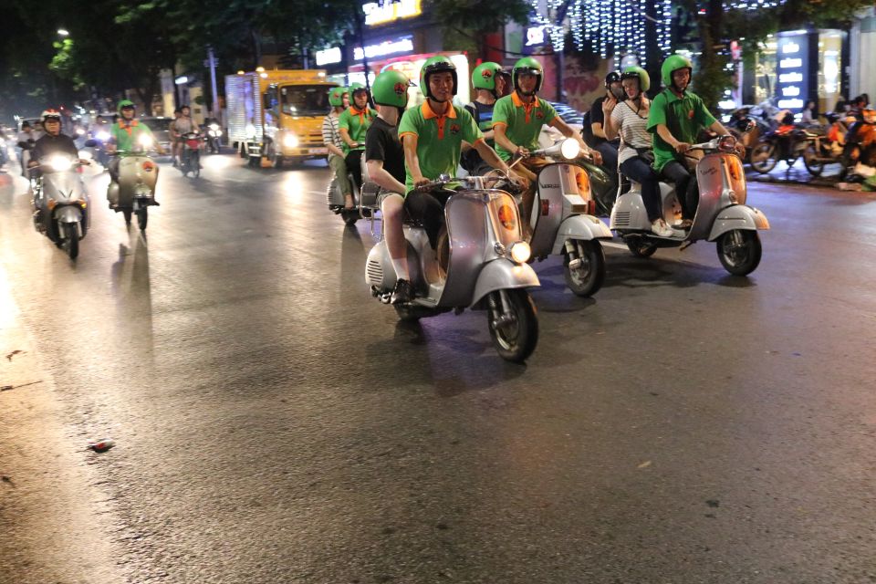 Enjoy Hanoi Like a Local - Vespa & Street Food Tour by Night - Tour Highlights