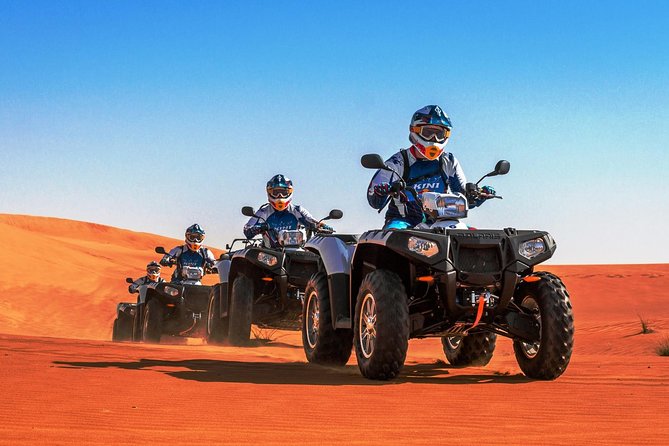 Exciting Quad Bike Experience With Dune Bashing, Sand Boarding and Refreshments - Important Information